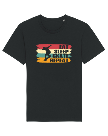 Eat Sleep Skate Repeat Skating Routine Black