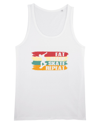 Eat Sleep Skate Repeat Skating Routine White