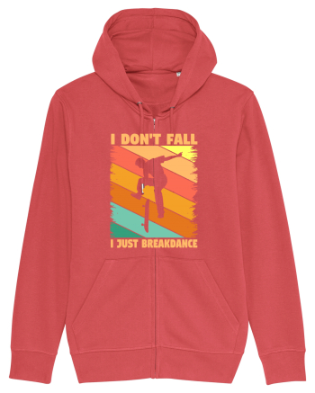 I Don't Fall I Just Brakedance Vintage Skateboarder Carmine Red