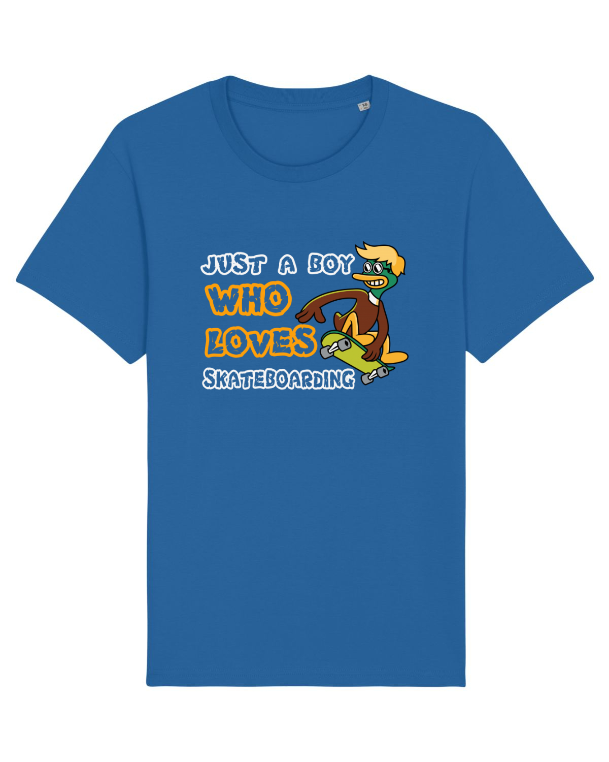 Tricou mânecă scurtă Unisex Rocker Royal Blue