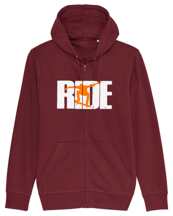 Ride Skateboarding Skateboard Burgundy