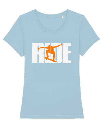 Ride Skateboarding Skateboard Sky Blue
