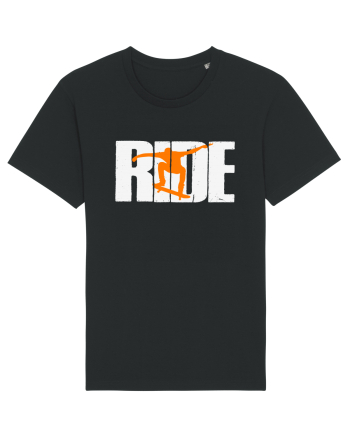 Ride Skateboarding Skateboard Black