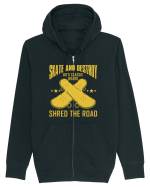 Skate and Destroy Shred The Road Hanorac cu fermoar Unisex Connector
