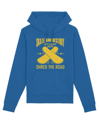 Skate and Destroy Shred The Road Royal Blue