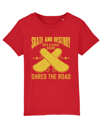 Skate and Destroy Shred The Road Red