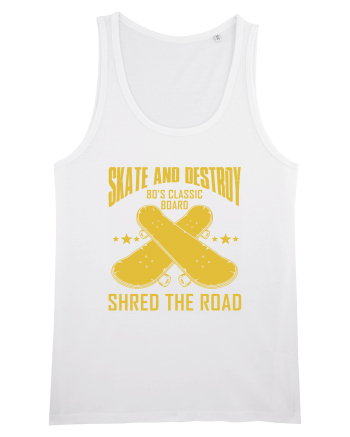 Skate and Destroy Shred The Road White