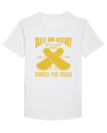 Skate and Destroy Shred The Road White