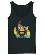 Skate or Die Skateboard Retro Skull Maiou Damă Dreamer