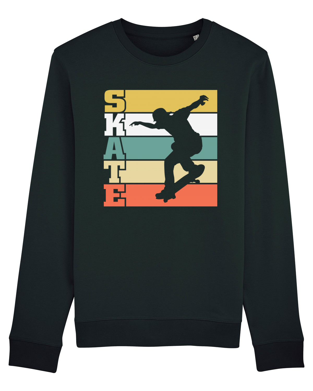 Bluză mânecă lungă Unisex Rise Black