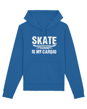 Skateboarding Is My Cardio | Cool Skater Royal Blue