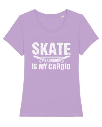 Skateboarding Is My Cardio | Cool Skater Lavender Dawn