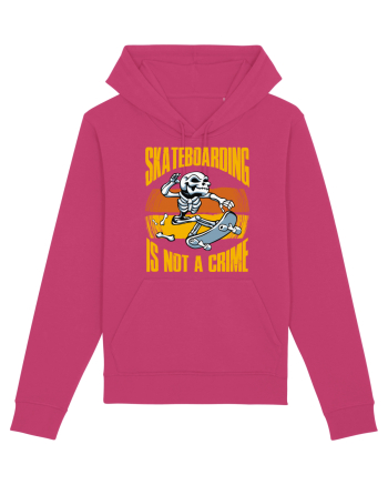 Skeleton Skateboarding Is Not A Crime Raspberry