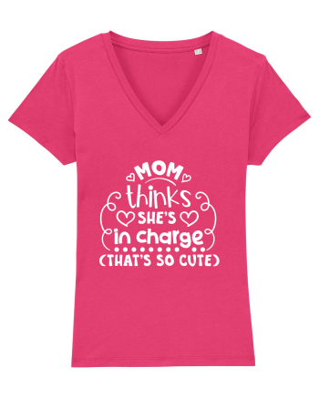 Mom thinks she's in charge (that's so cute) Raspberry