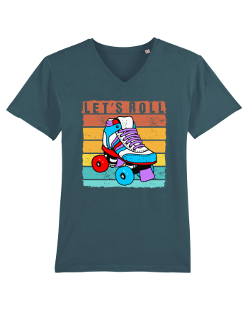 Lets Roll Roller Skating Vintage Stargazer