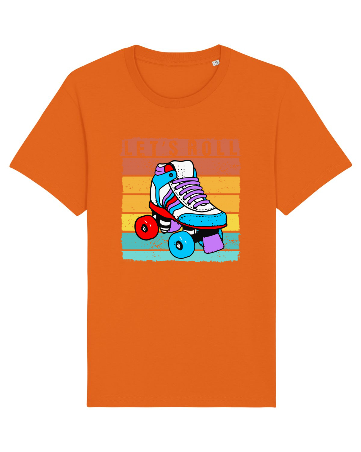 Tricou mânecă scurtă Unisex Rocker Bright Orange
