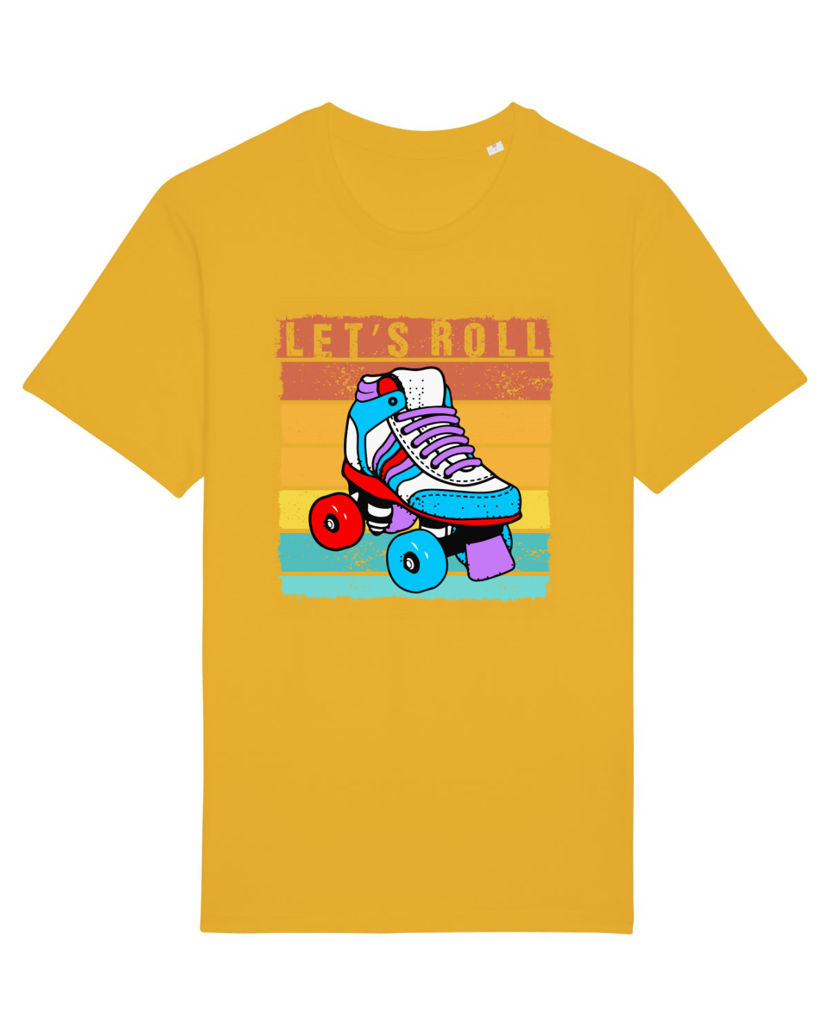 Tricou mânecă scurtă Unisex Rocker Spectra Yellow