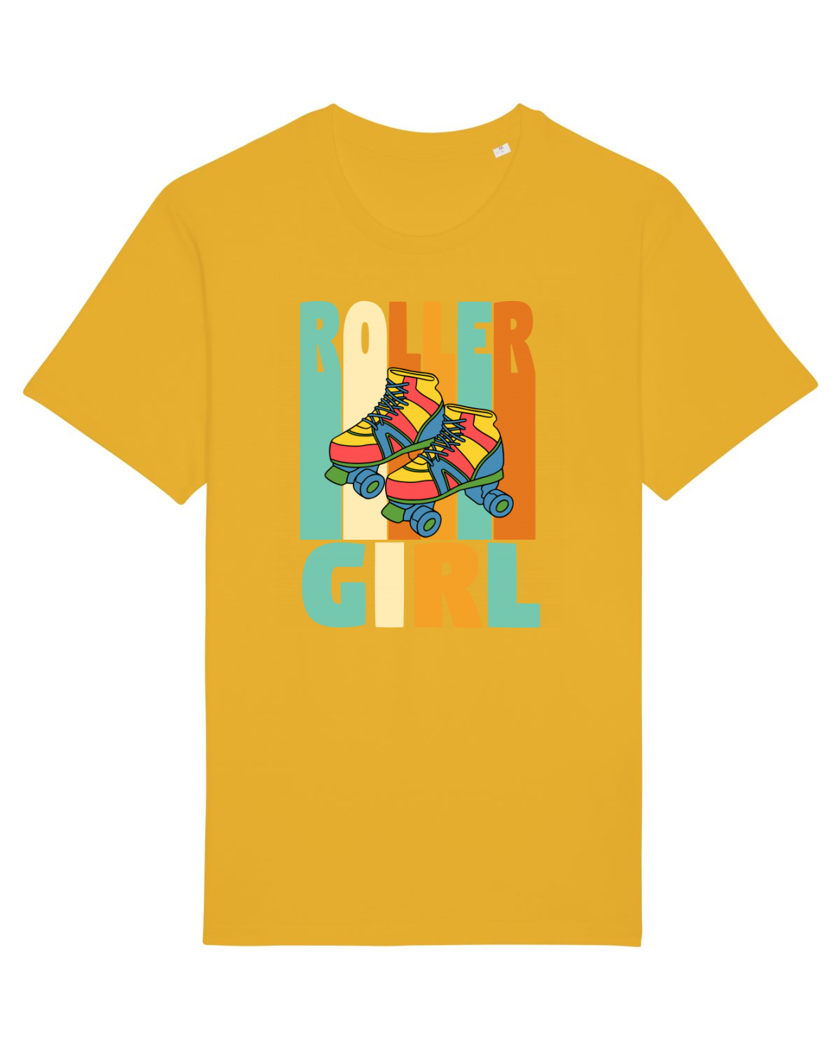 Tricou mânecă scurtă Unisex Rocker Spectra Yellow