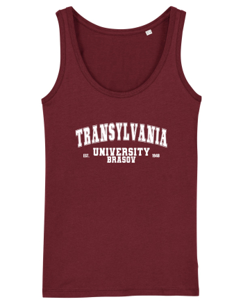 Transylvania University Brasov EST 1948 Burgundy