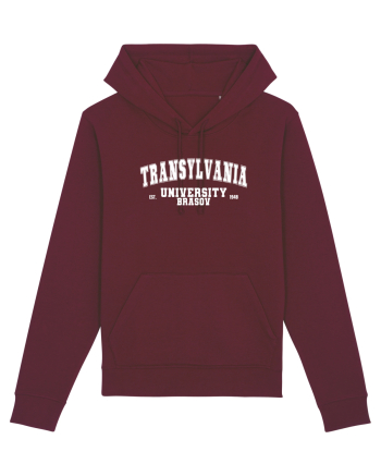 Transylvania University Brasov EST 1948 Burgundy
