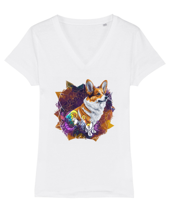 corgi fanatic White