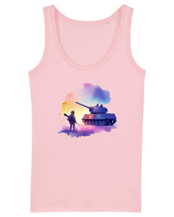 Aquatic Warrior Cotton Pink