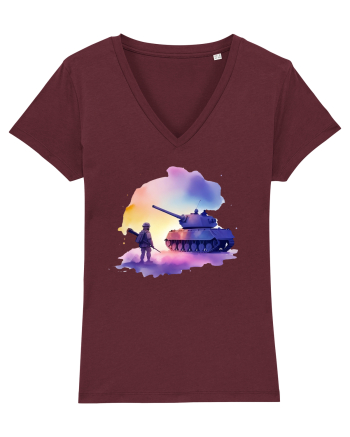 Aquatic Warrior Burgundy