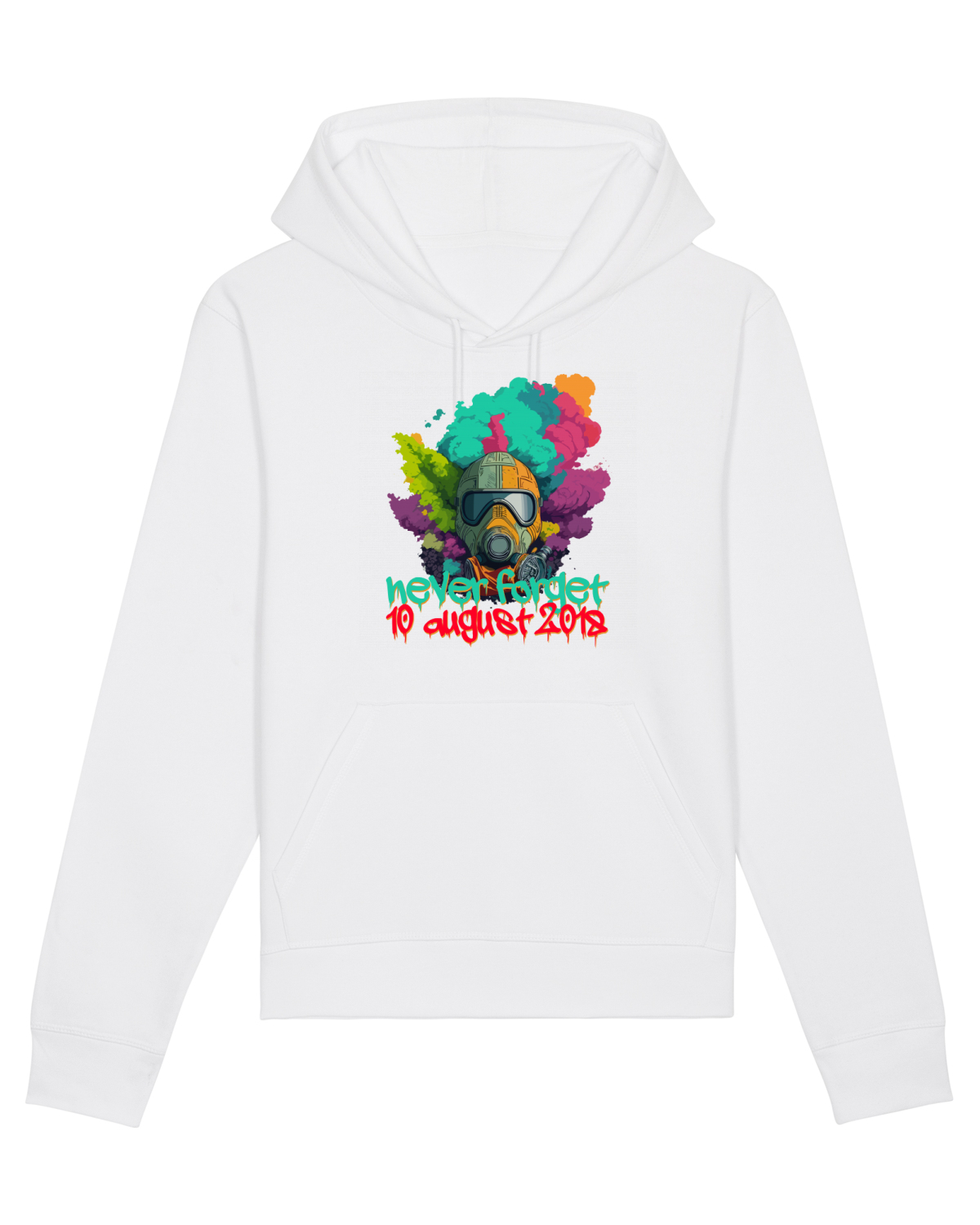 Hanorac Unisex Drummer White