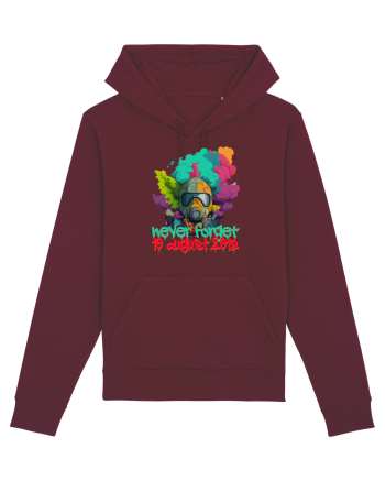 never forget Burgundy