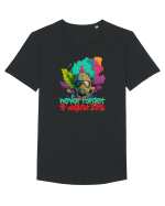 never forget Tricou mânecă scurtă guler larg Bărbat Skater