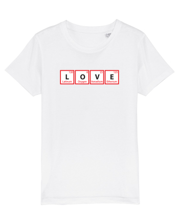 Love (chemical symbols) White