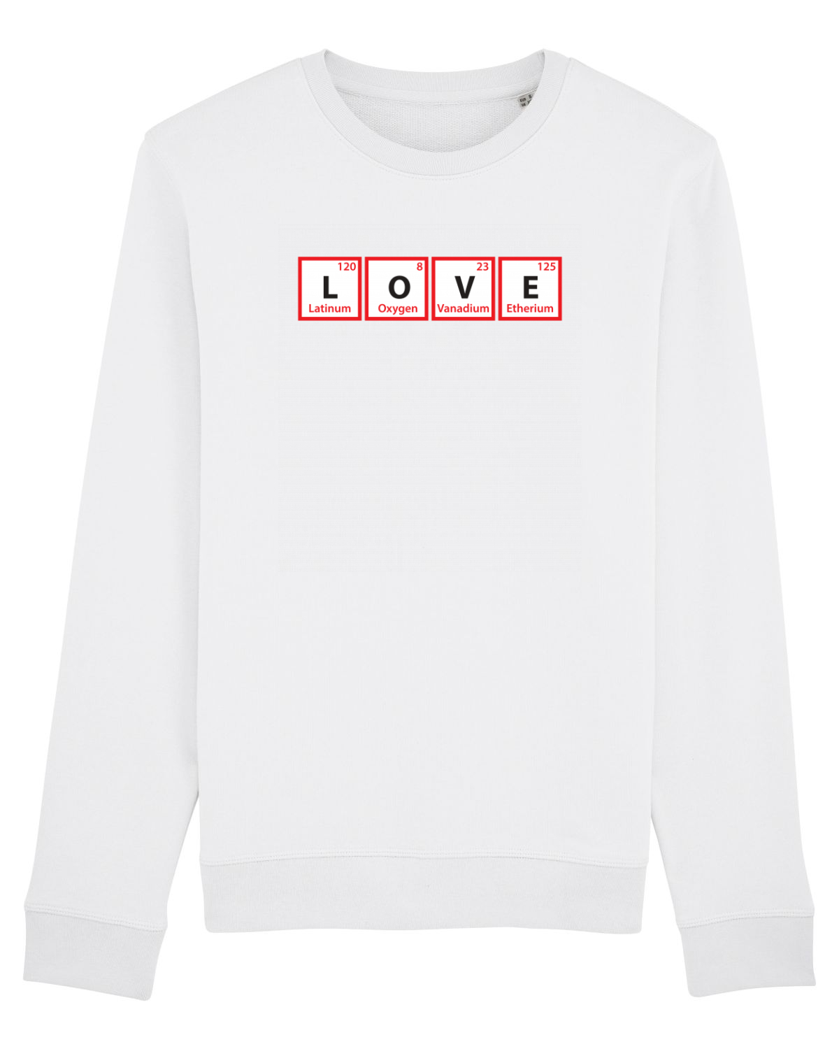 Bluză mânecă lungă Unisex Rise White