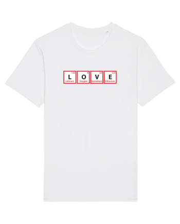 Love (chemical symbols) White