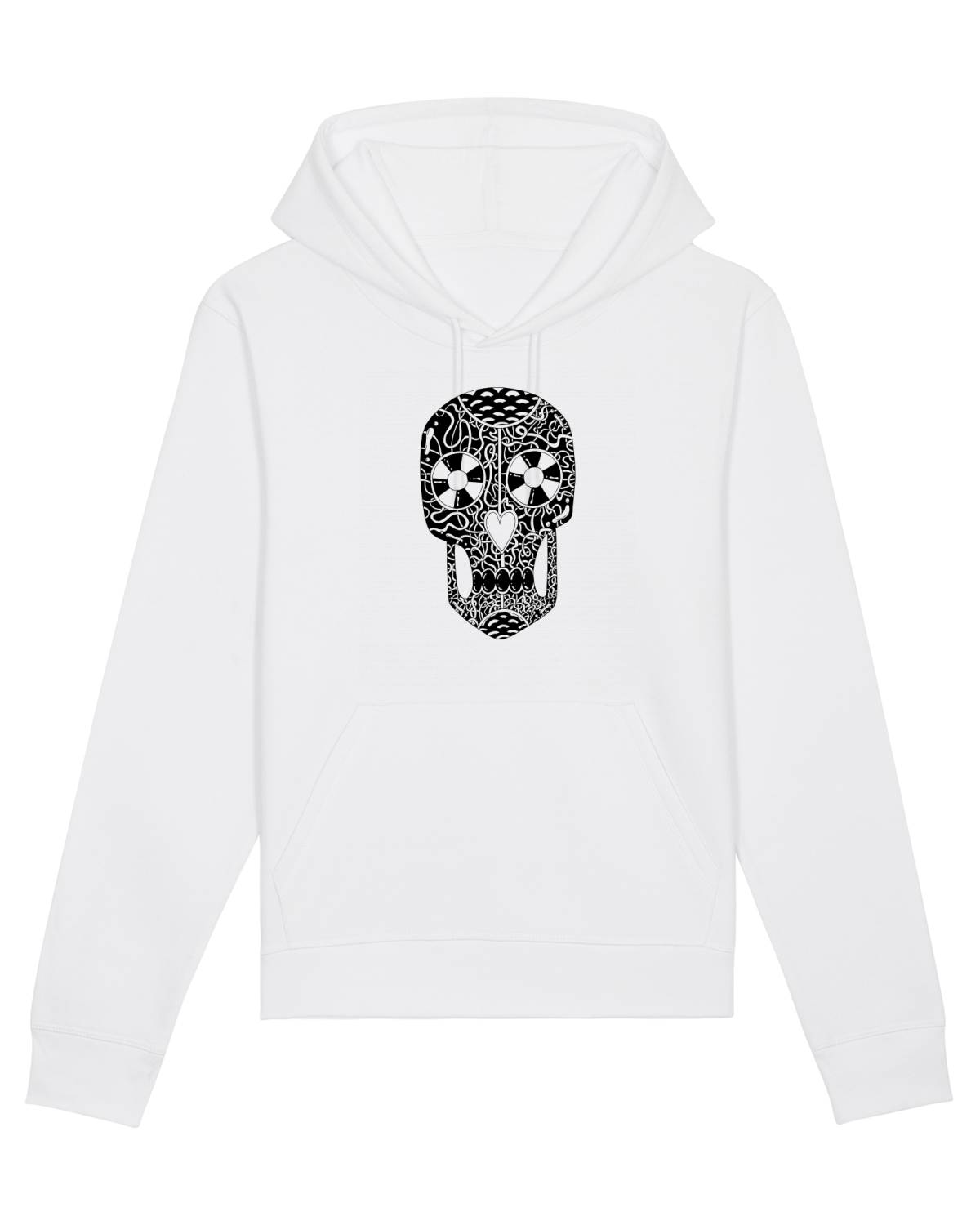 Hanorac Unisex Drummer White