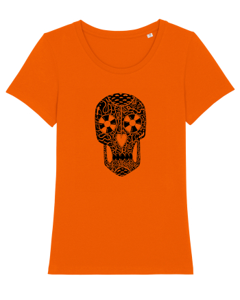 Skull Bright Orange