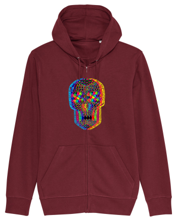Skull (color) Burgundy