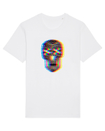 Skull (color) Tricou mânecă scurtă Unisex Rocker
