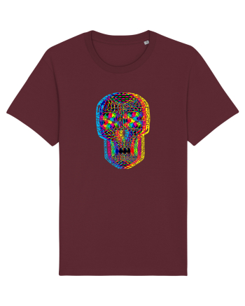 Skull (color) Burgundy
