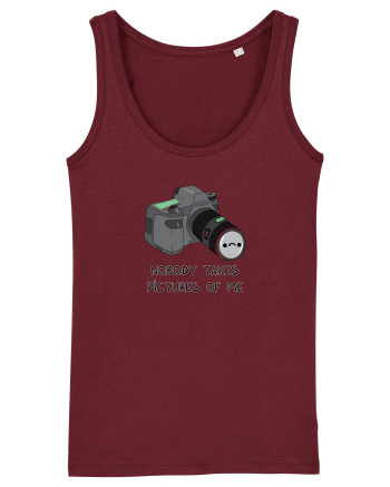 Nobody takes pictures of me Burgundy