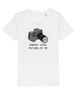 Nobody takes pictures of me Tricou mânecă scurtă  Copii Mini Creator