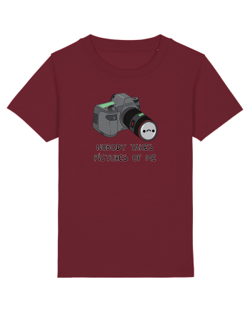 Nobody takes pictures of me Burgundy
