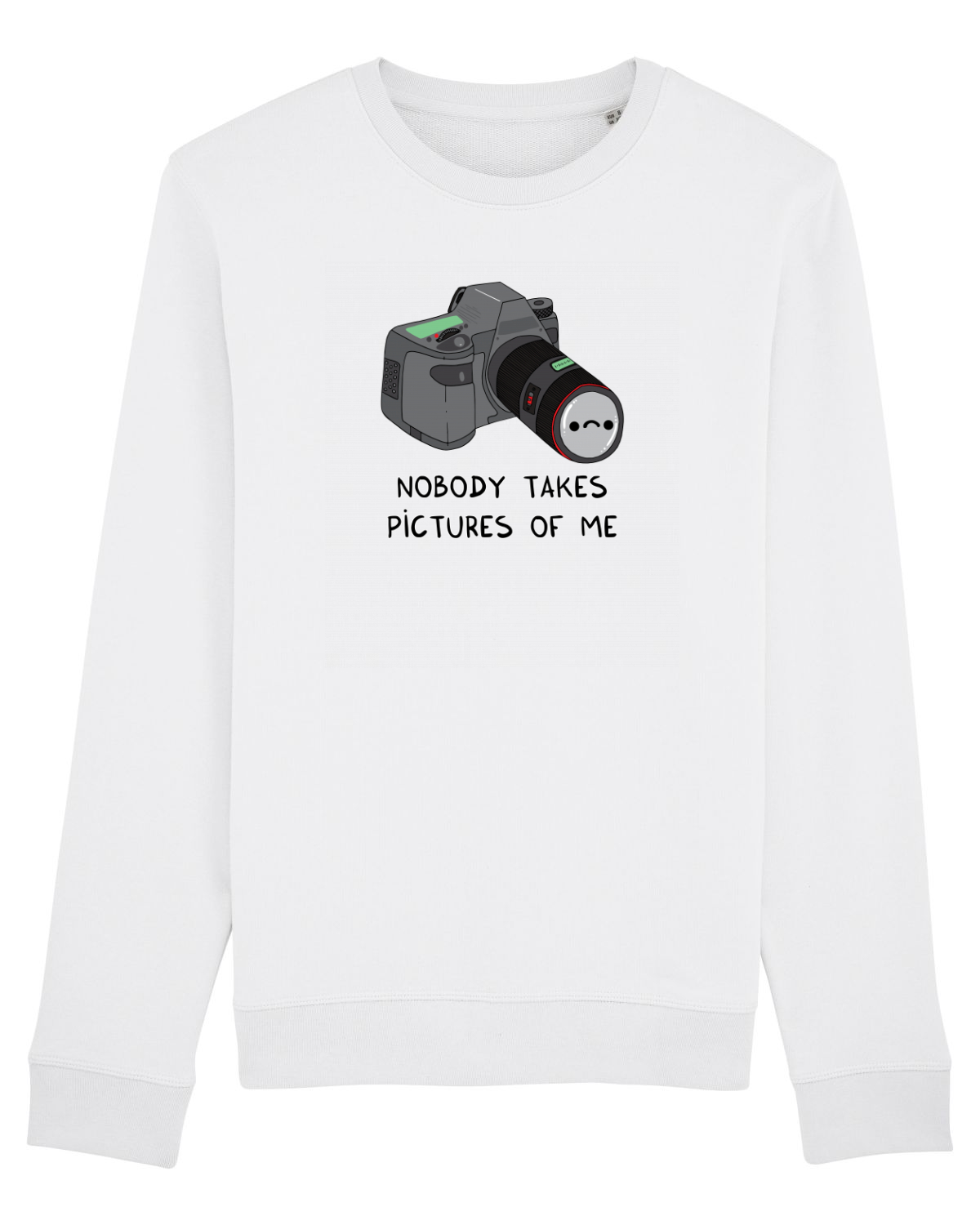 Bluză mânecă lungă Unisex Rise White