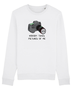 Nobody takes pictures of me Bluză mânecă lungă Unisex Rise