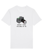 Nobody takes pictures of me Tricou mânecă scurtă Unisex Rocker