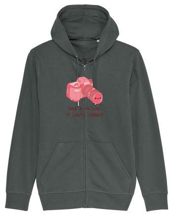 Take a picture, it lasts longer (pink) Anthracite