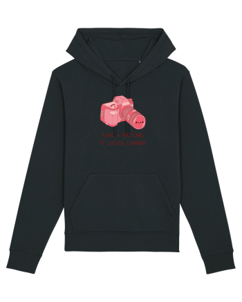 Take a picture, it lasts longer (pink) Black