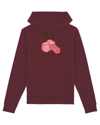 Take a picture, it lasts longer (pink) Burgundy