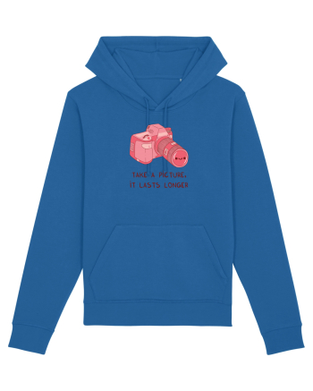Take a picture, it lasts longer (pink) Royal Blue