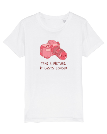 Take a picture, it lasts longer (pink) White