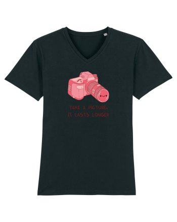 Take a picture, it lasts longer (pink) Black